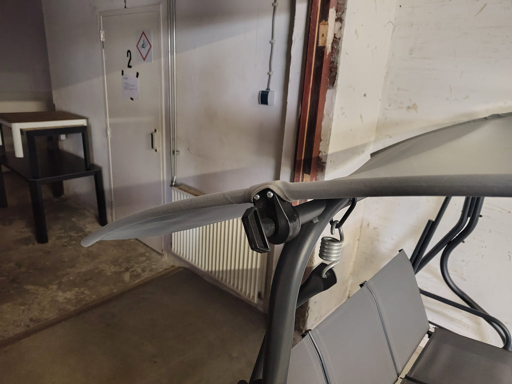 Schommelbank 3 zits grijs