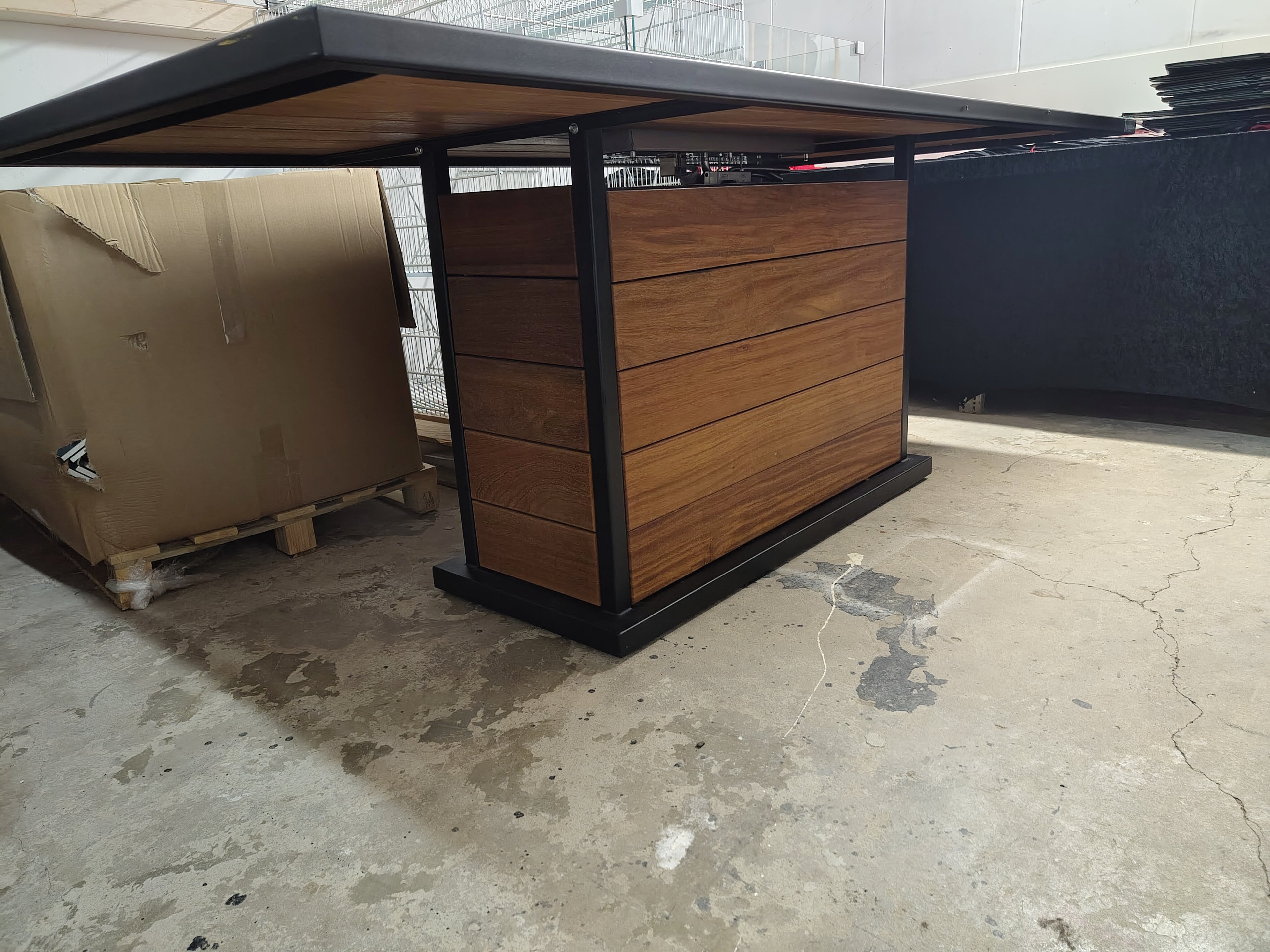 Bar vuurtafel 250x110