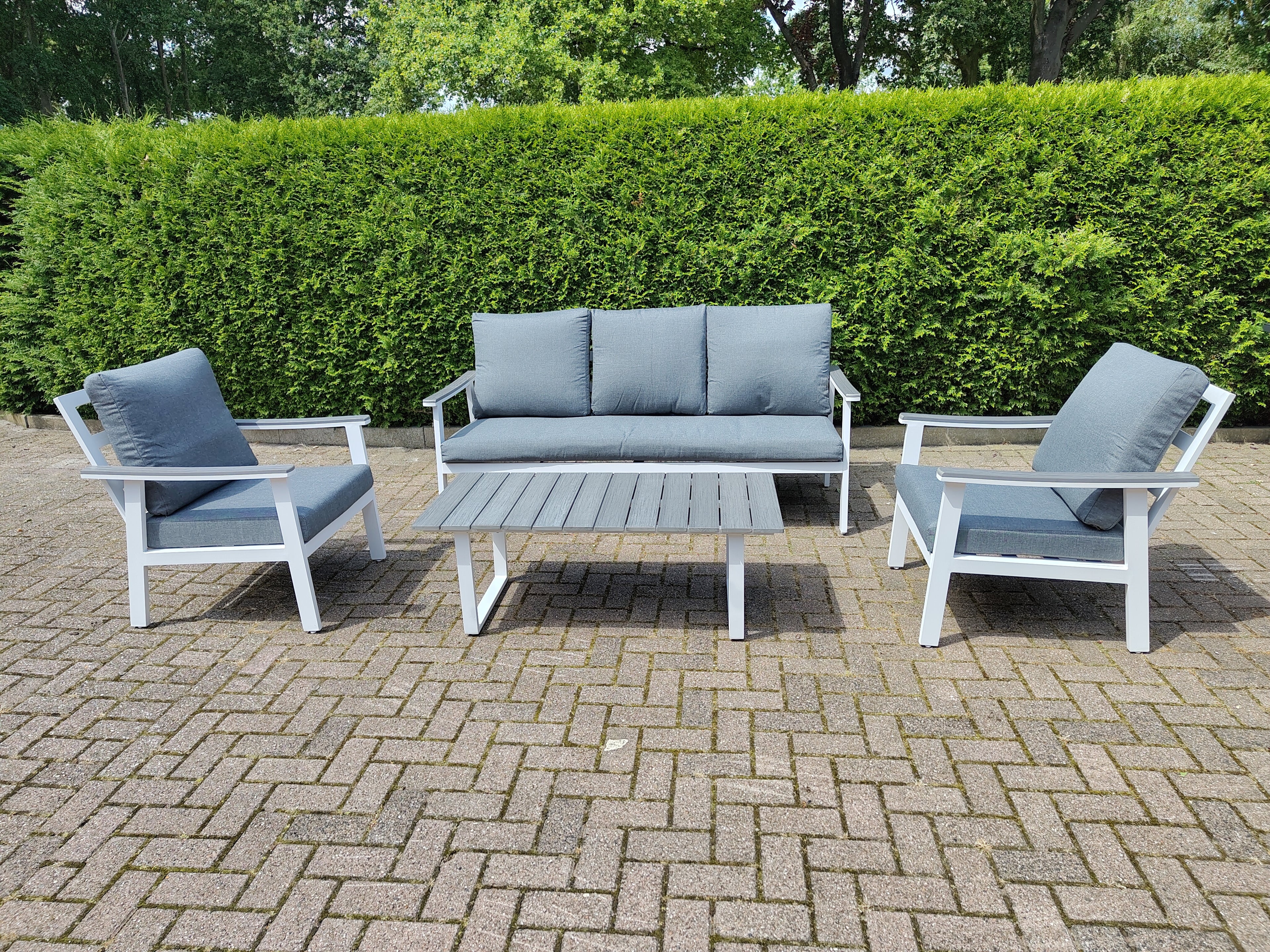 Loungeset Dublin White