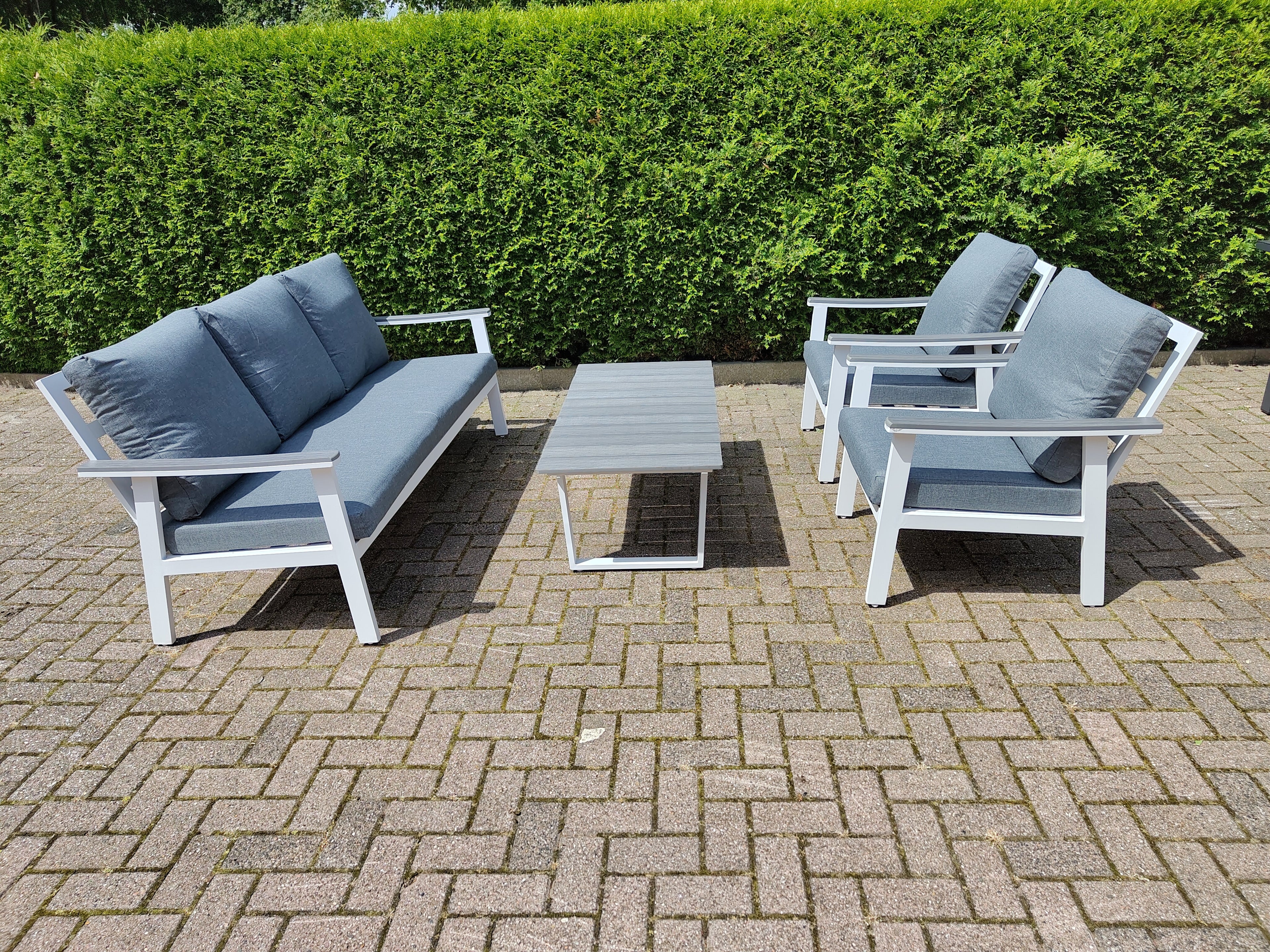 Loungeset Dublin White