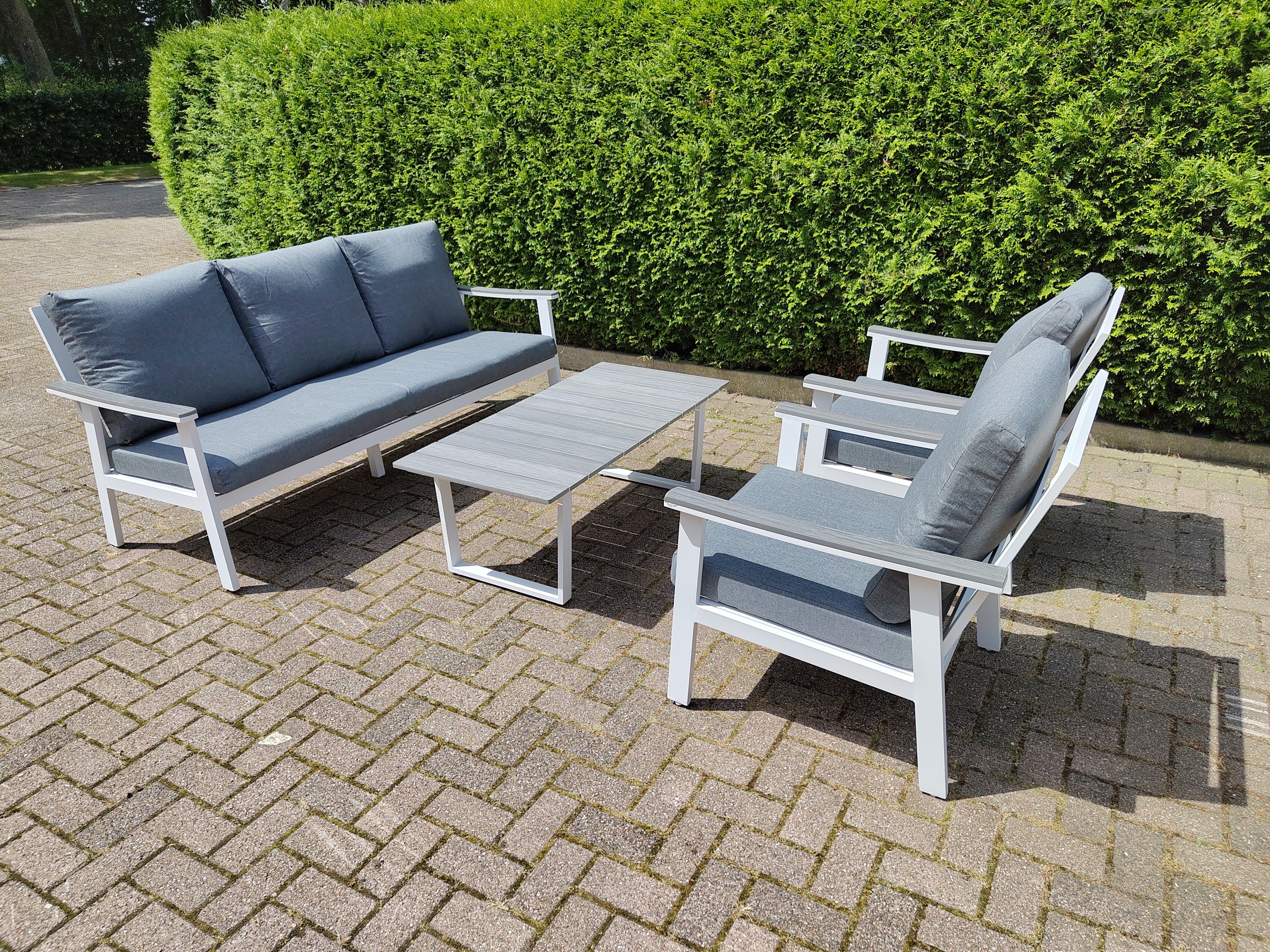 Loungeset Dublin White