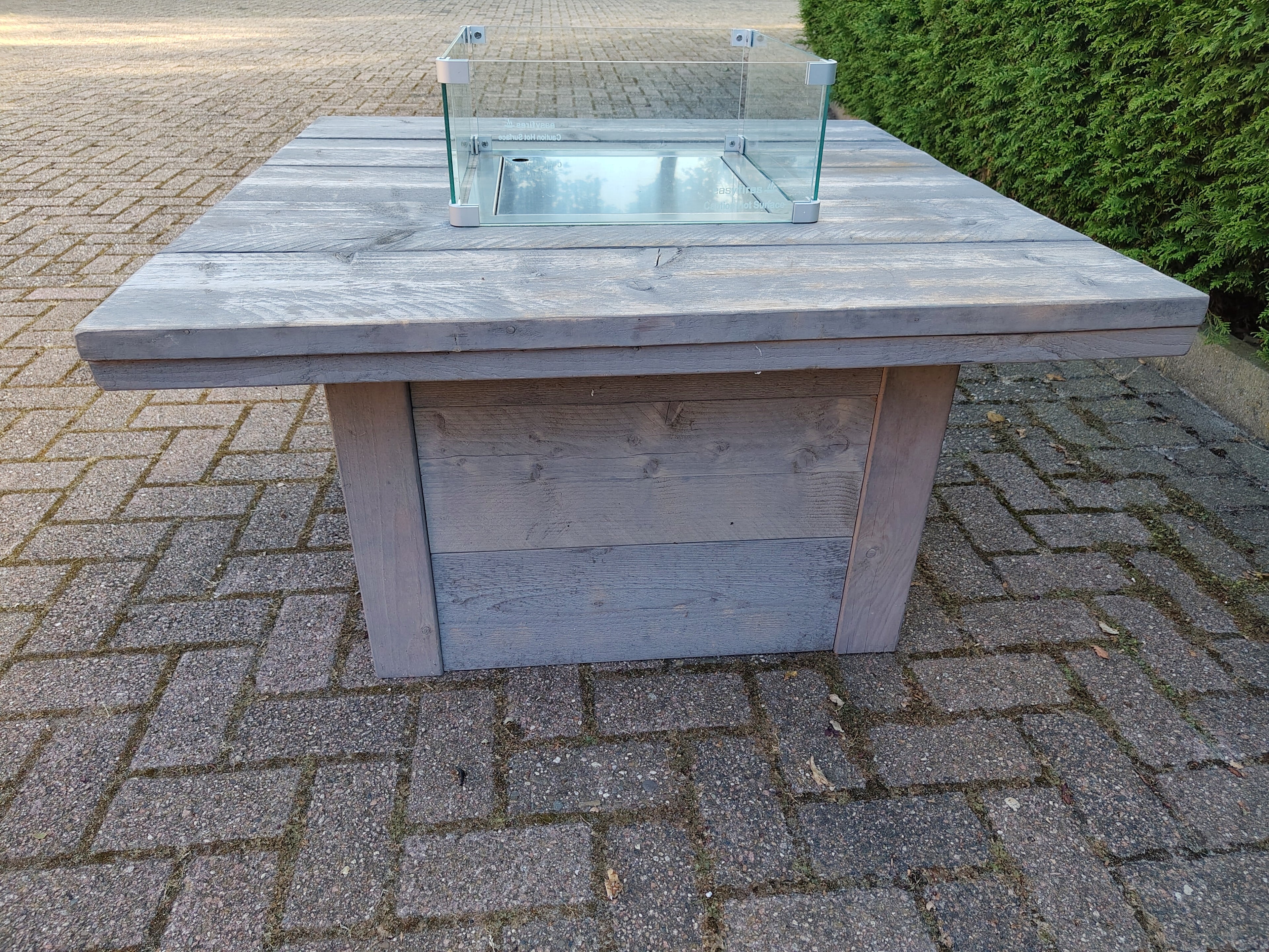 Vuurtafel vierkant