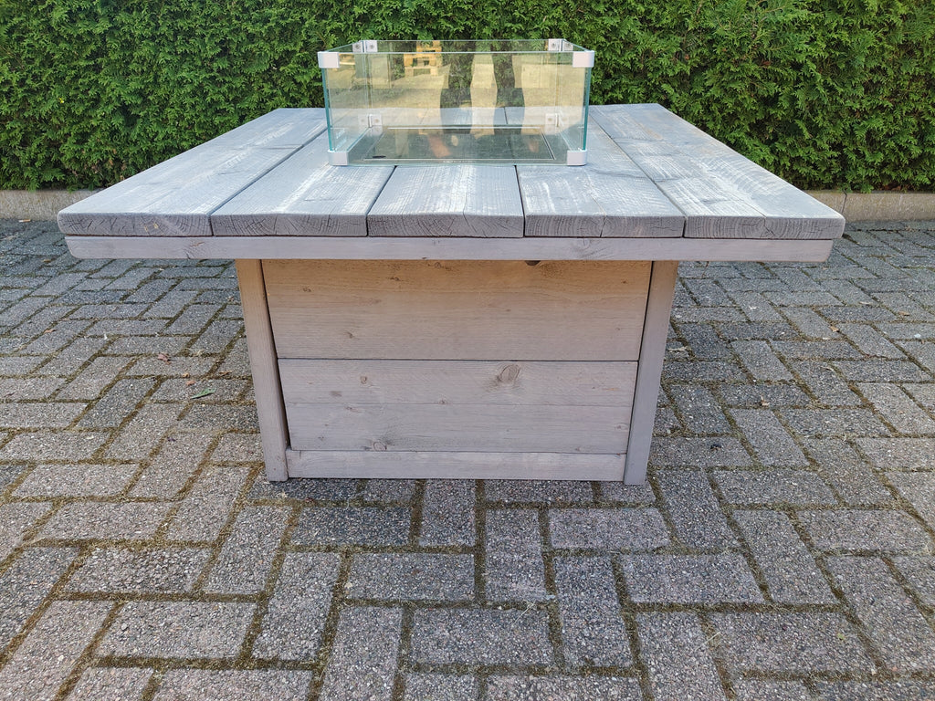 Vuurtafel vierkant