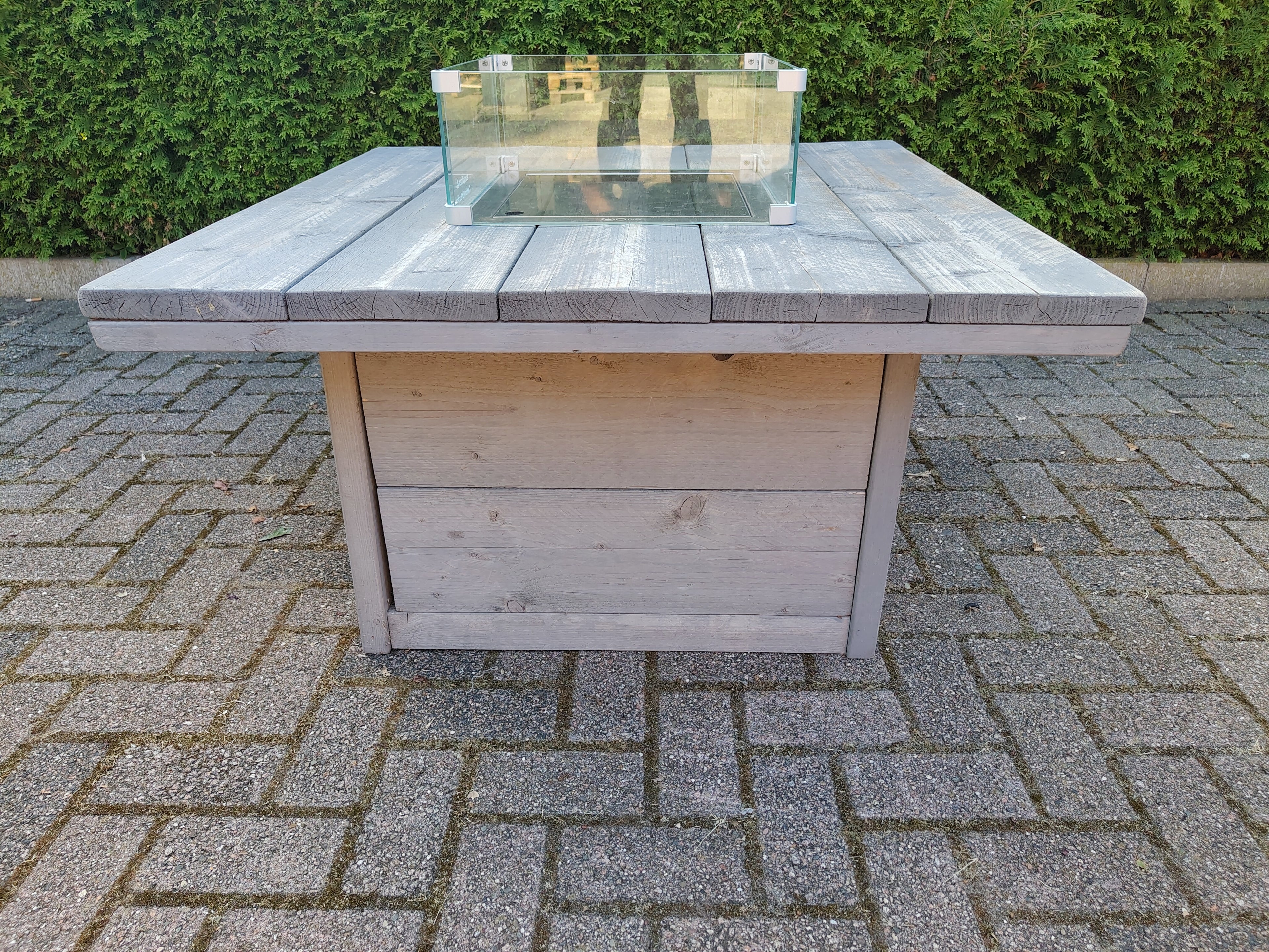 Vuurtafel vierkant