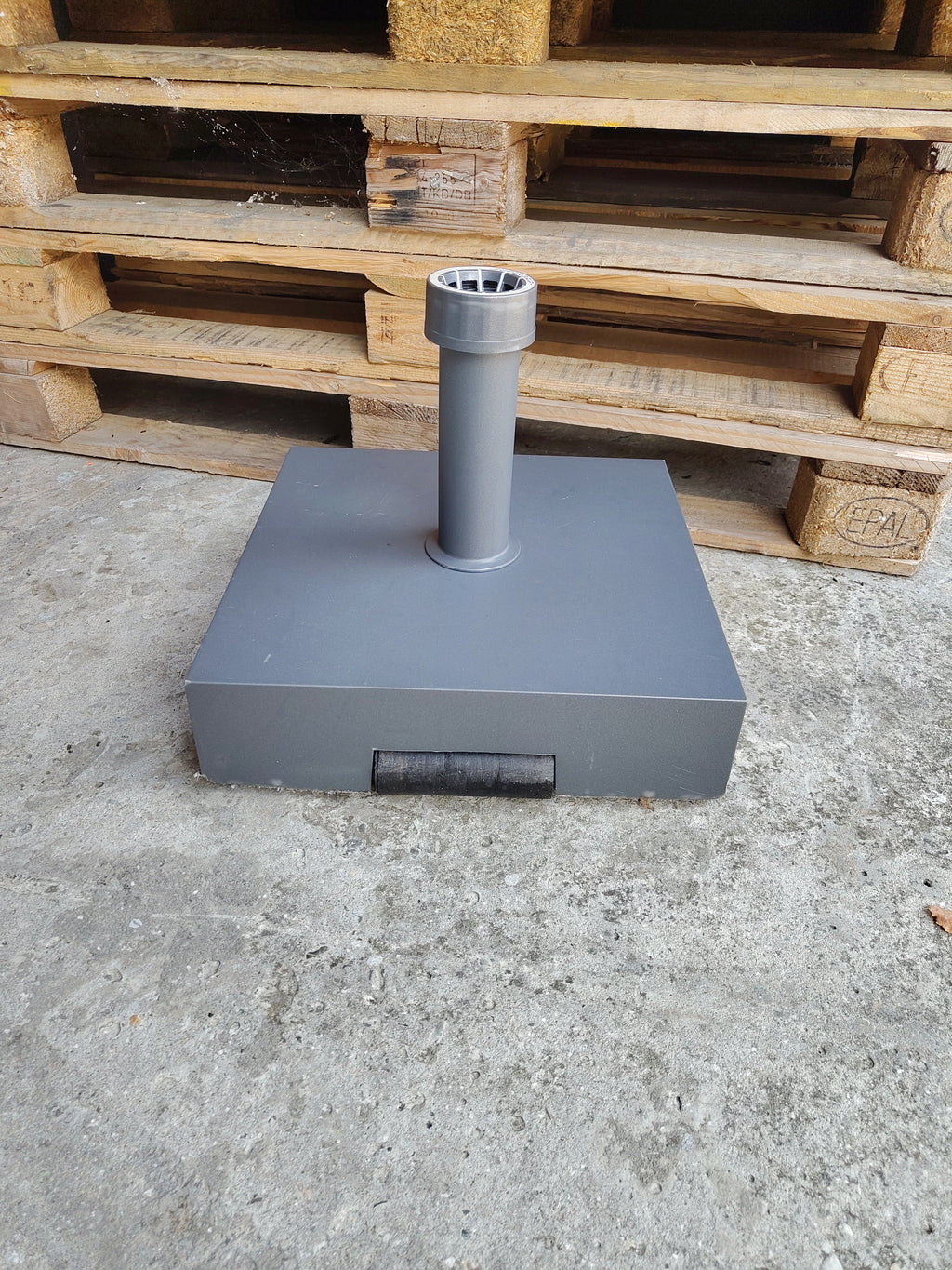 Parasolvoet 40KG antraciet