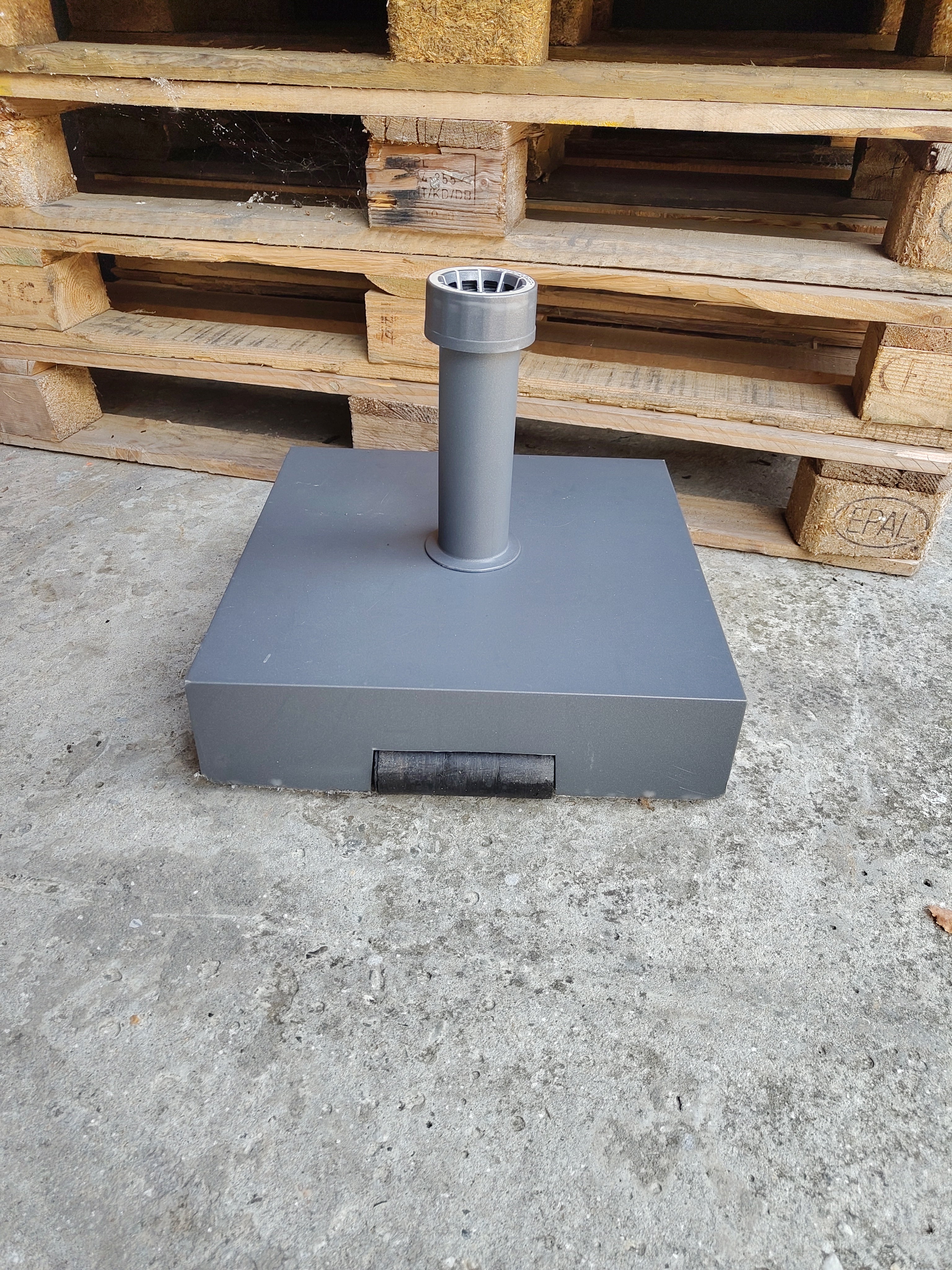 Parasolvoet 40KG antraciet
