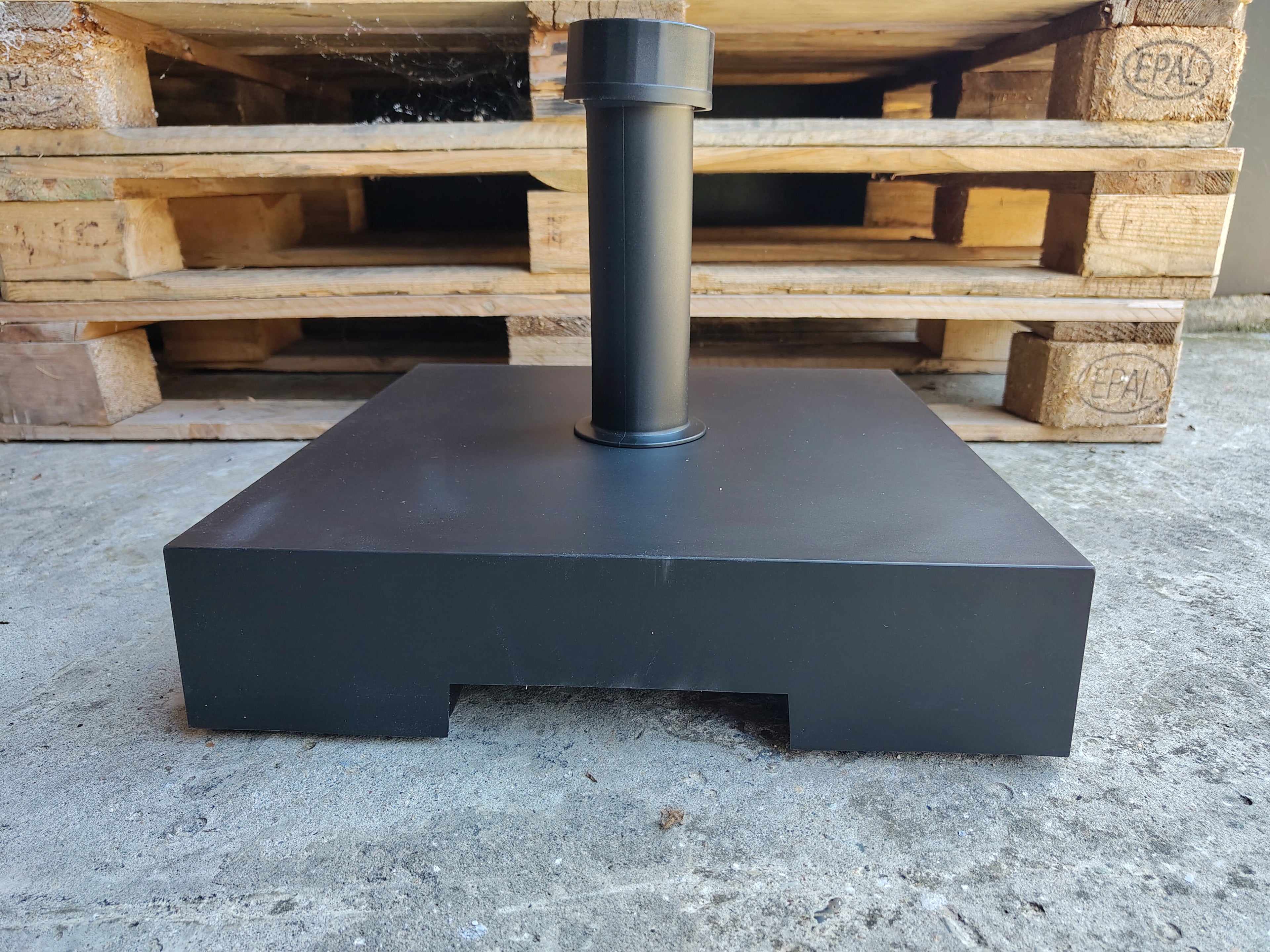 Parasolvoet 30KG Zwart