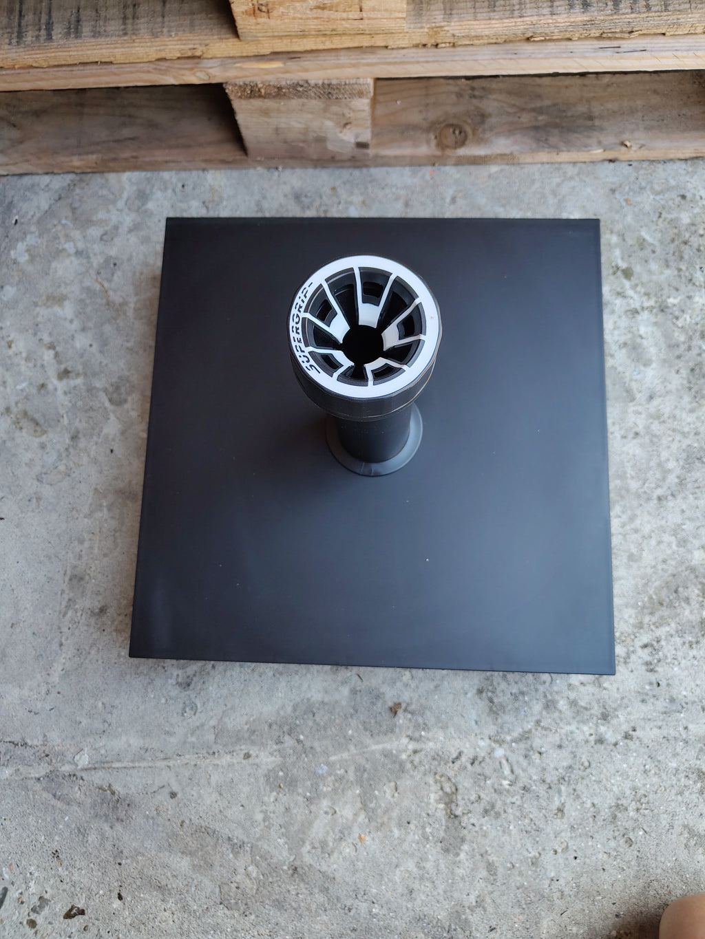 Parasolvoet 30KG Zwart