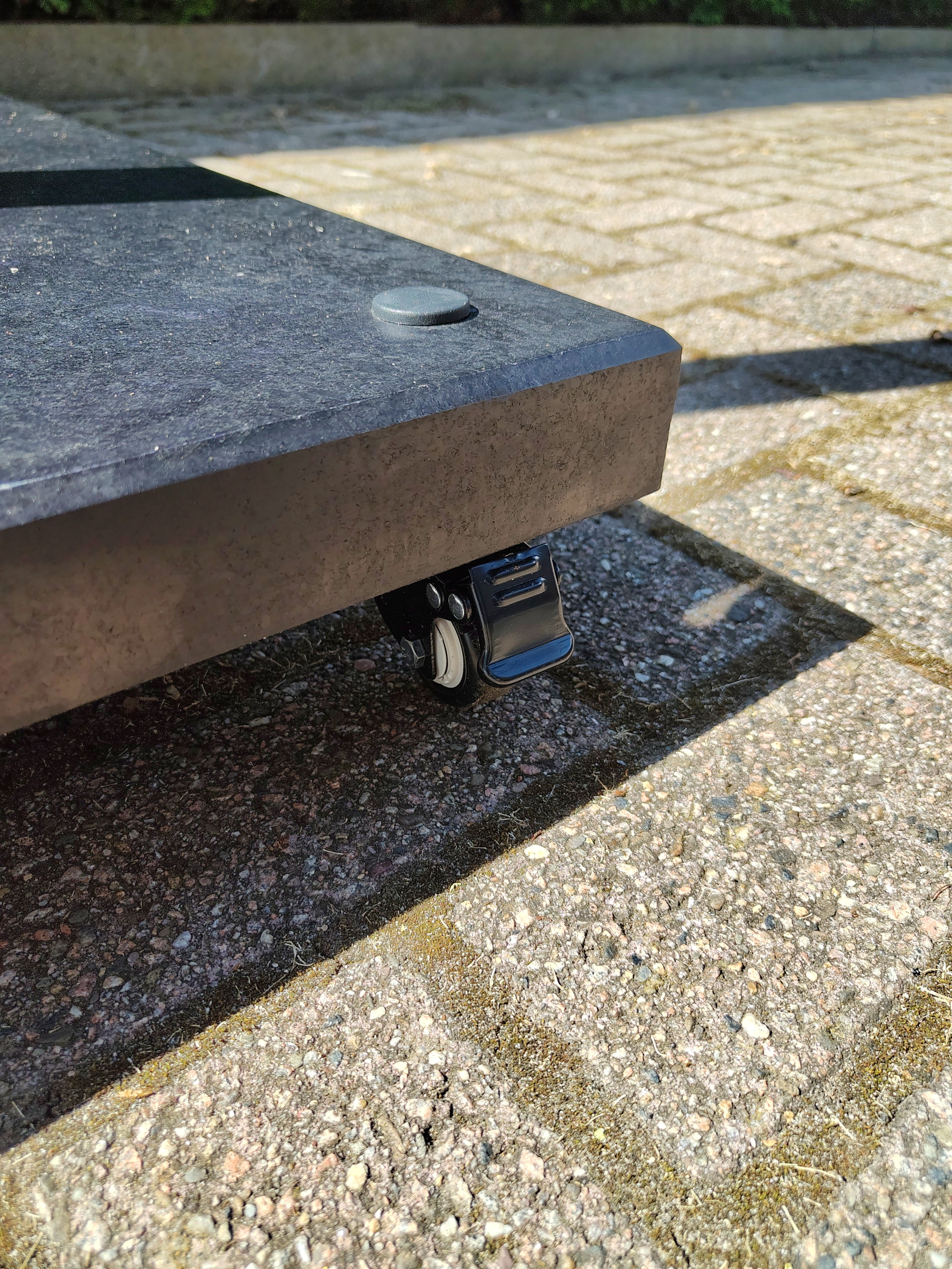 Granietplaat polish op 4 wielen 90KG