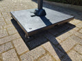 Granietplaat polish op 4 wielen 90KG