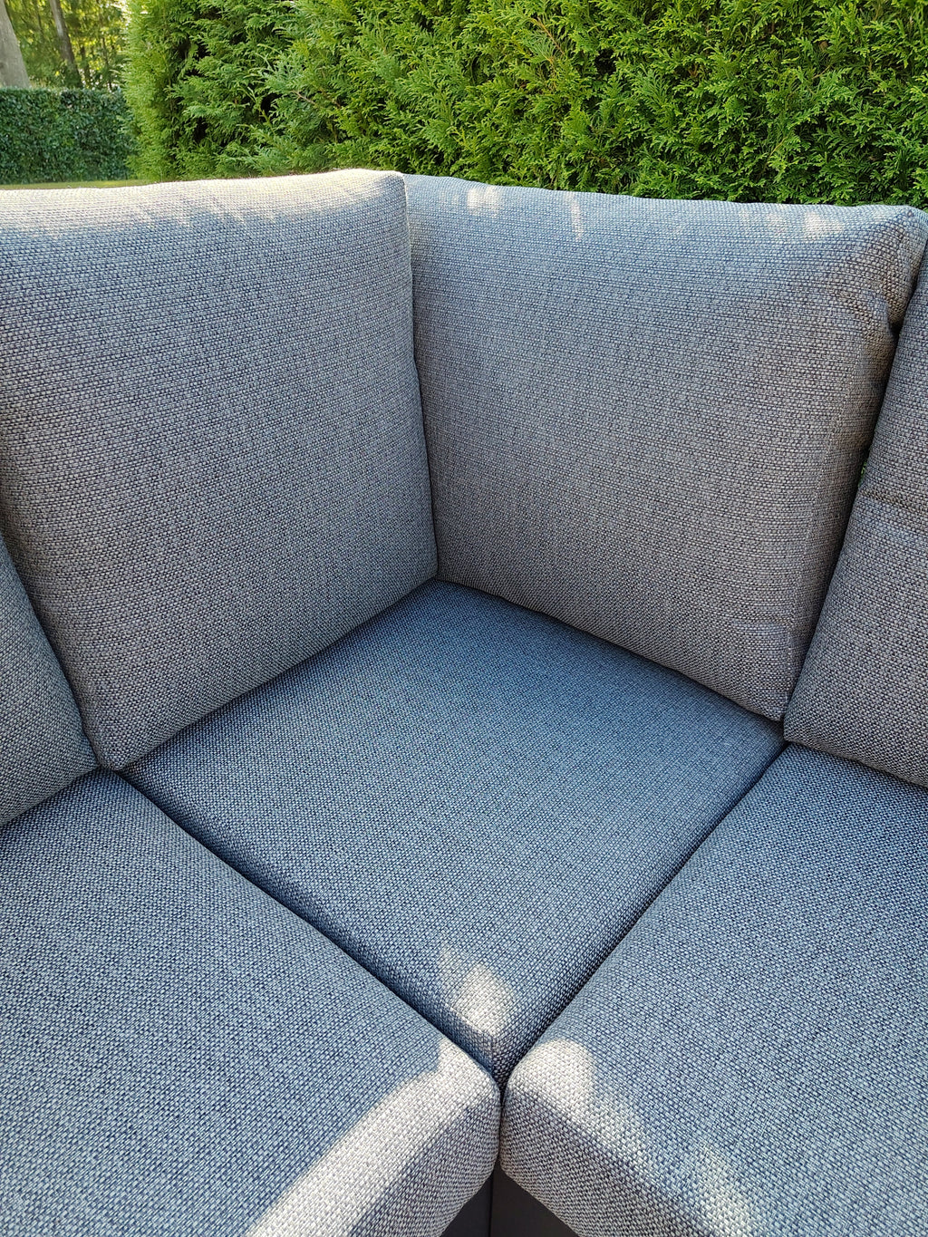 Castello Cornerset Antraciet met HPL Lift Tafel
