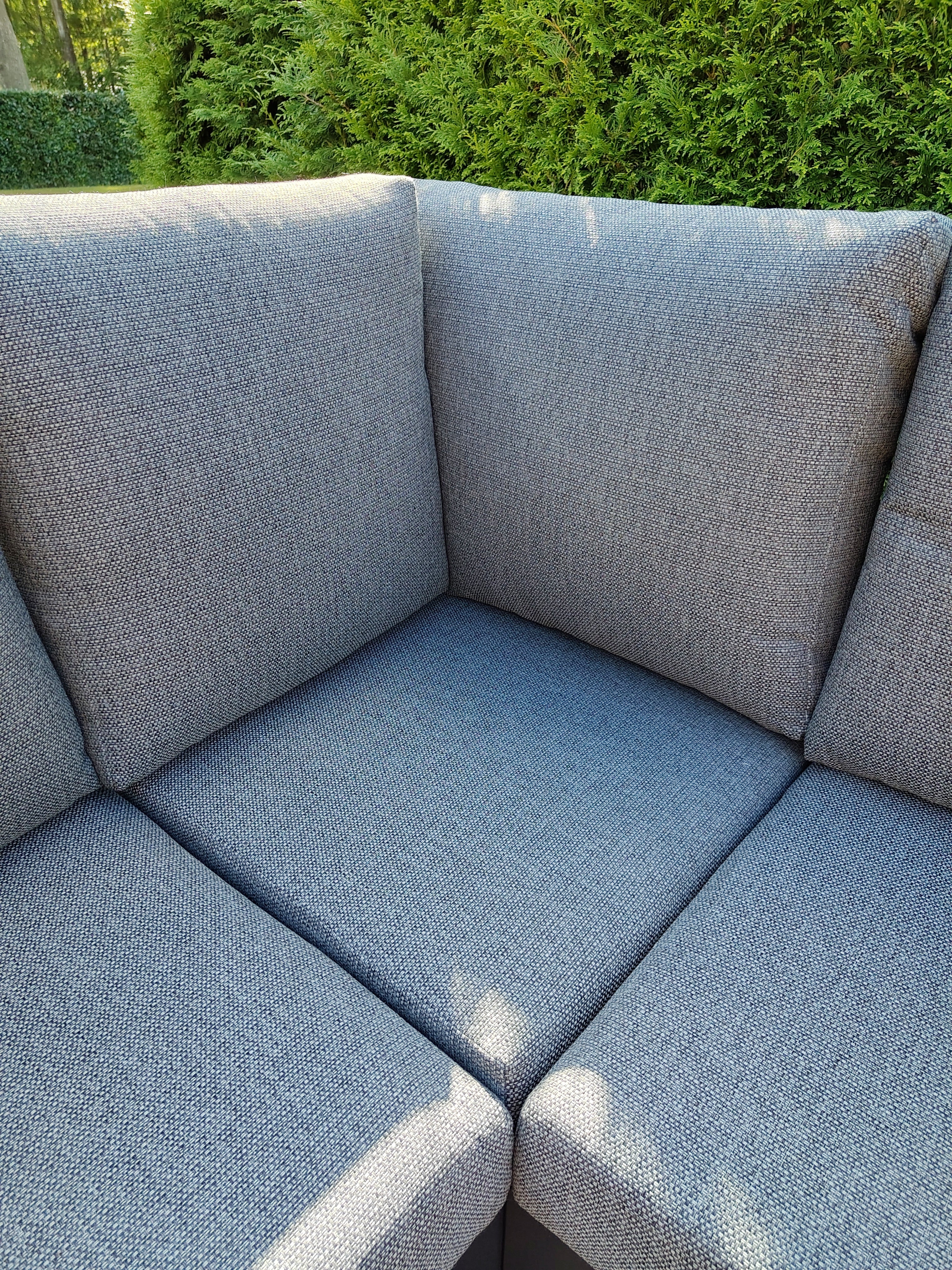 Castello Cornerset Antraciet met HPL Lift Tafel