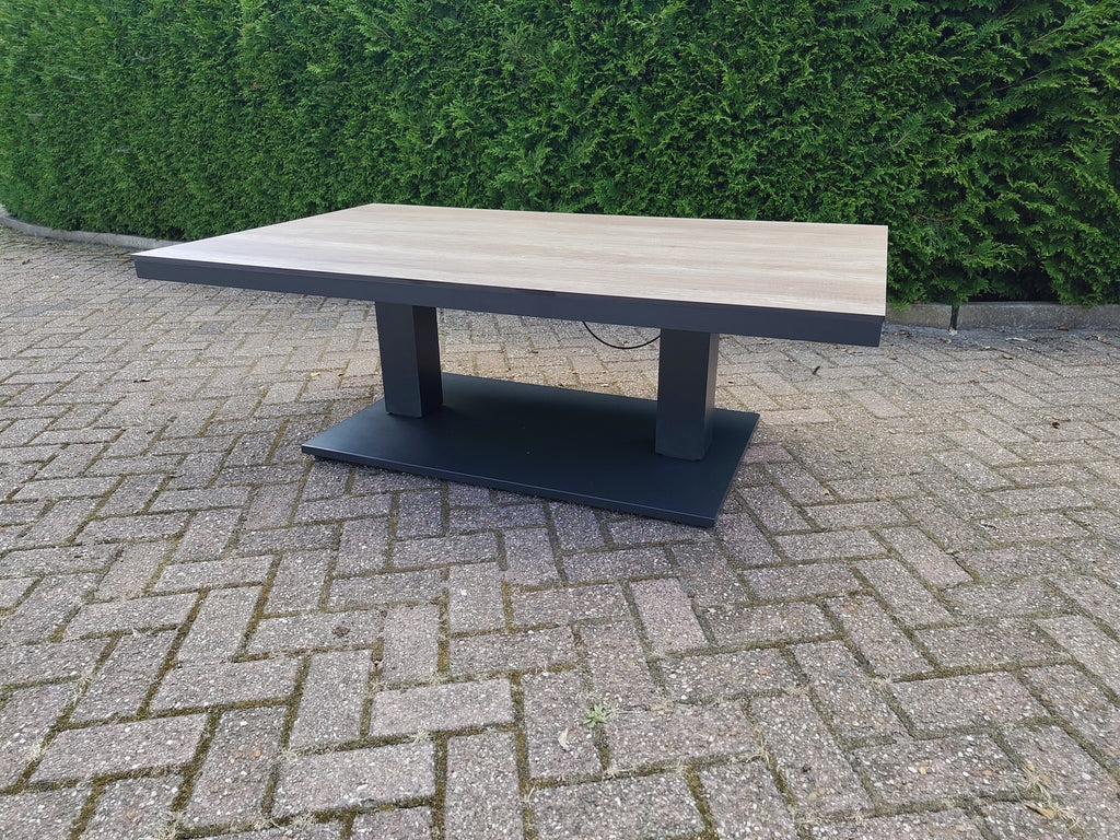Castello Cornerset Beige met HPL Lift Tafel