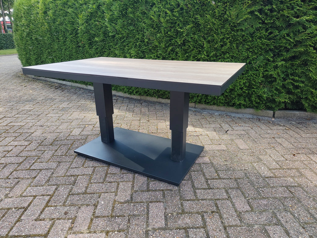 Castello Cornerset Beige met HPL Lift Tafel