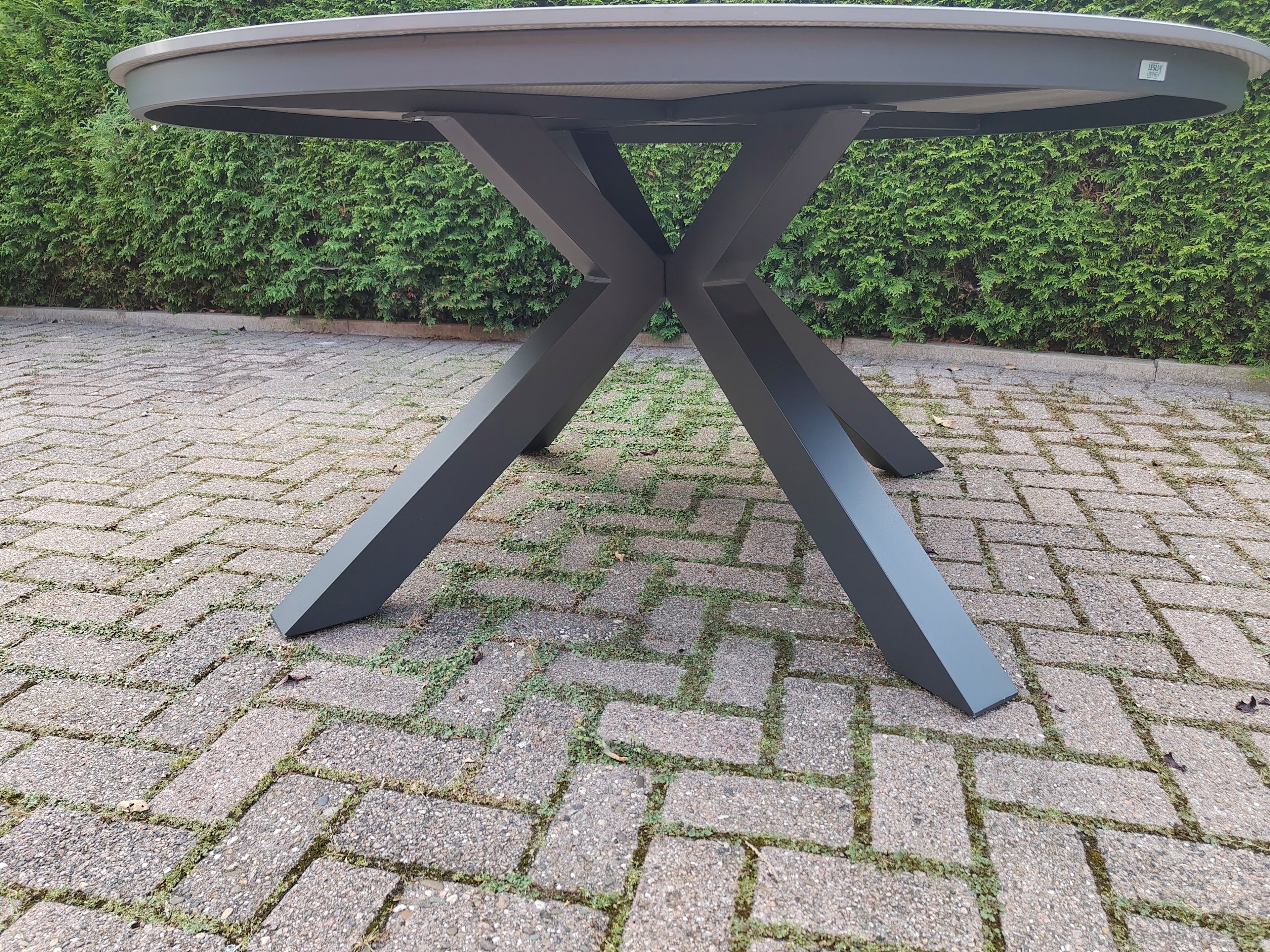 Tafel Portoro Ø158cm