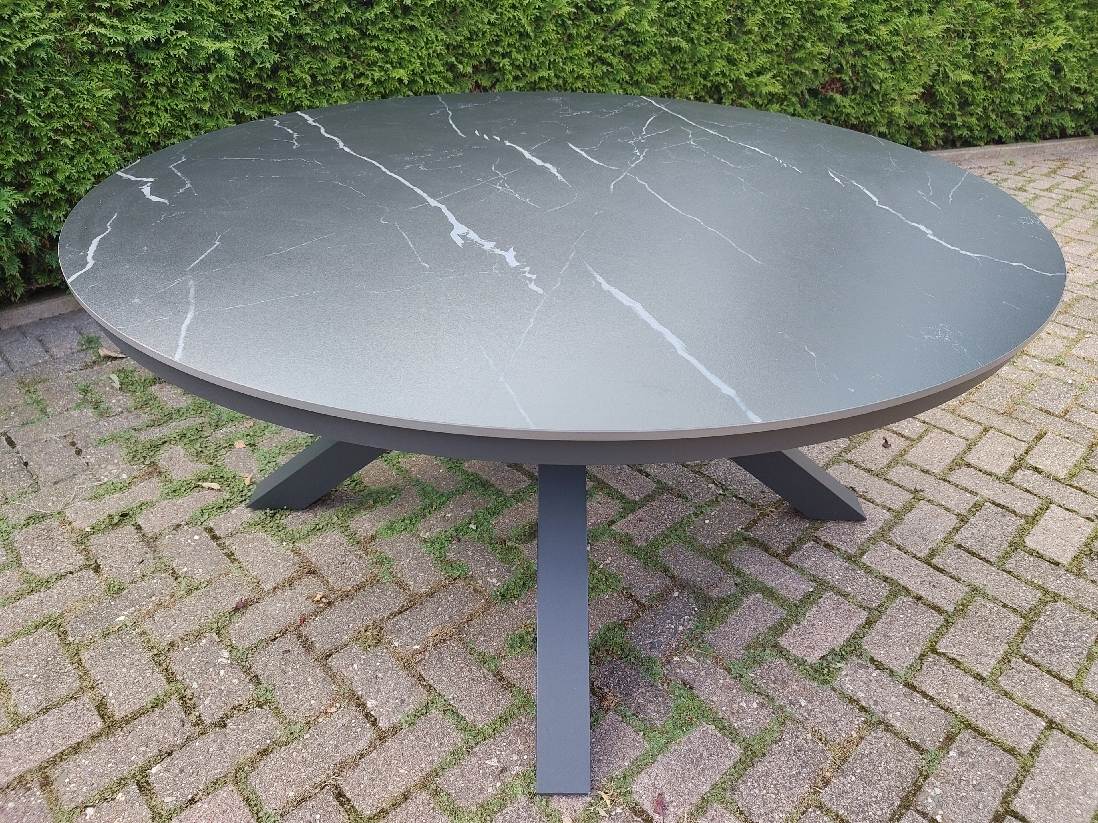 Tafel Portoro Ø158cm