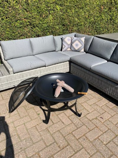 Vuurschaal Ø75cm zwart